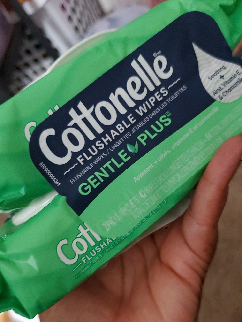 Cottonelle GentlePlus Flushable Wipes